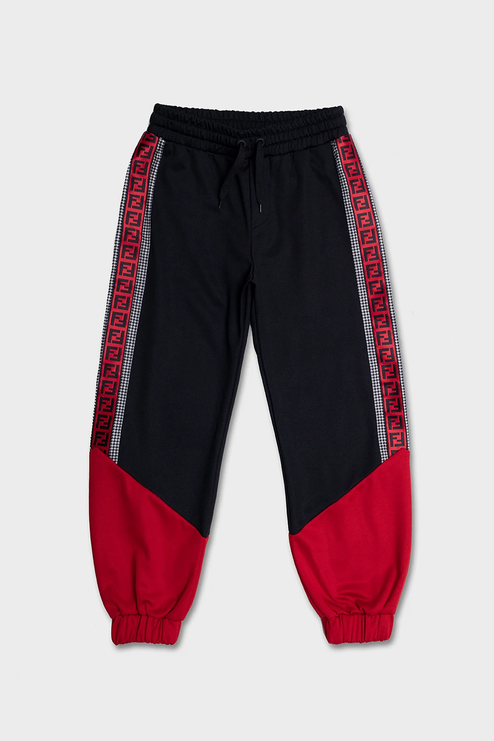 BLACK Sweatpants with logo
