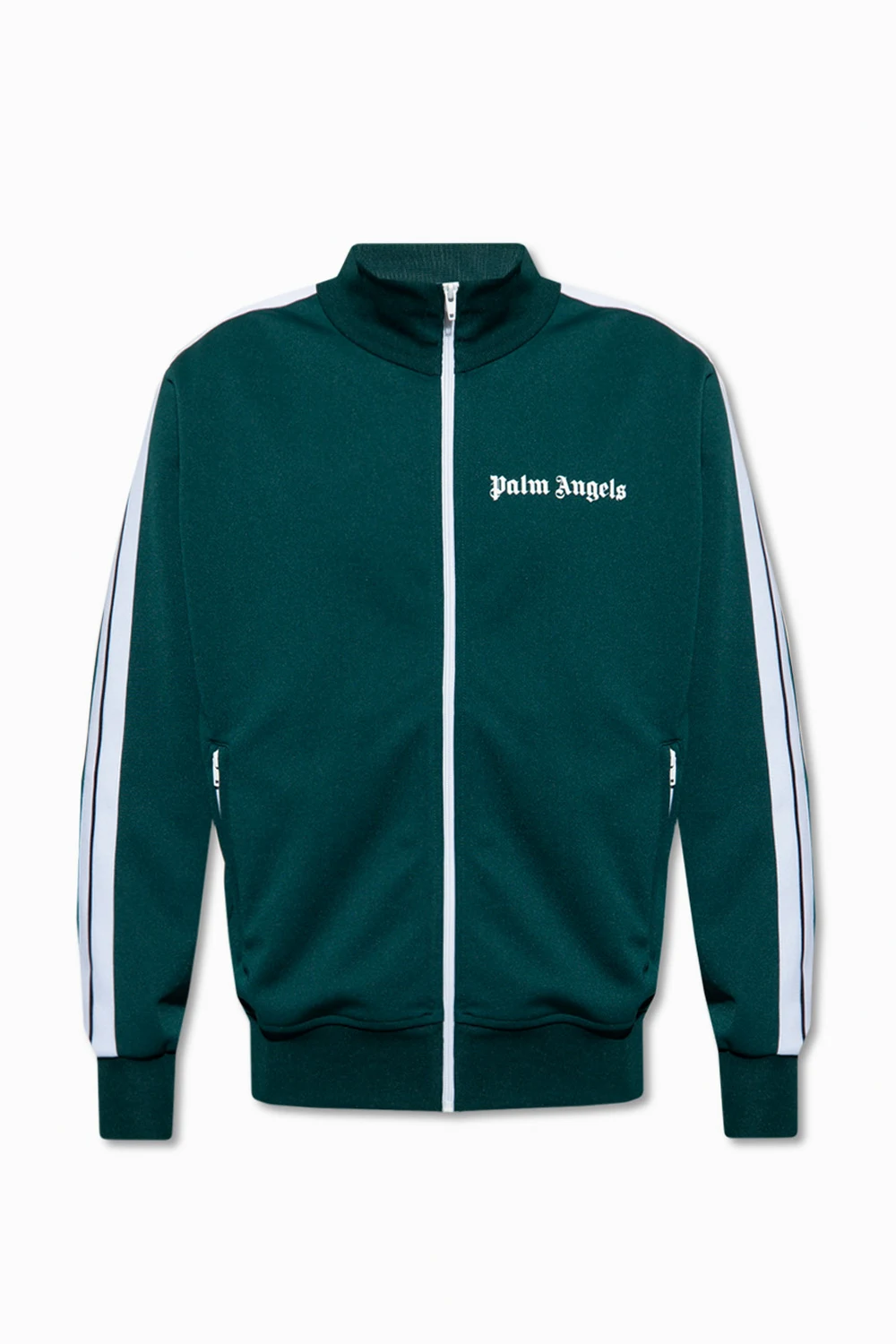 GREEN Track jacket with high neck