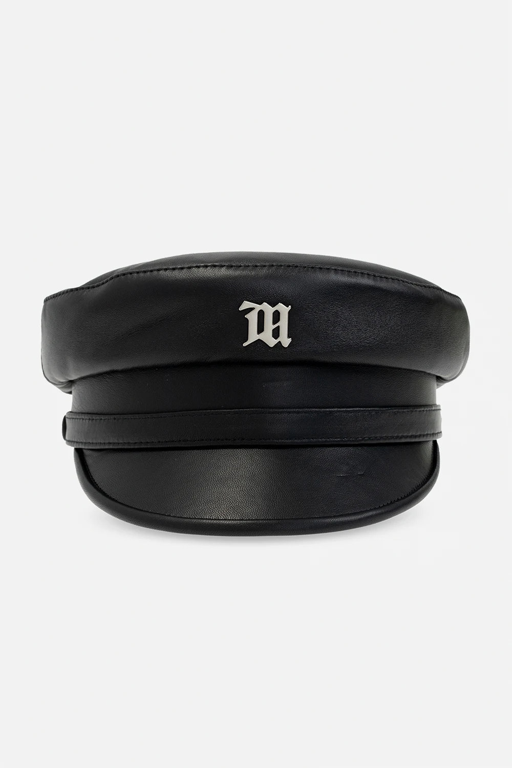 Skórzany beret