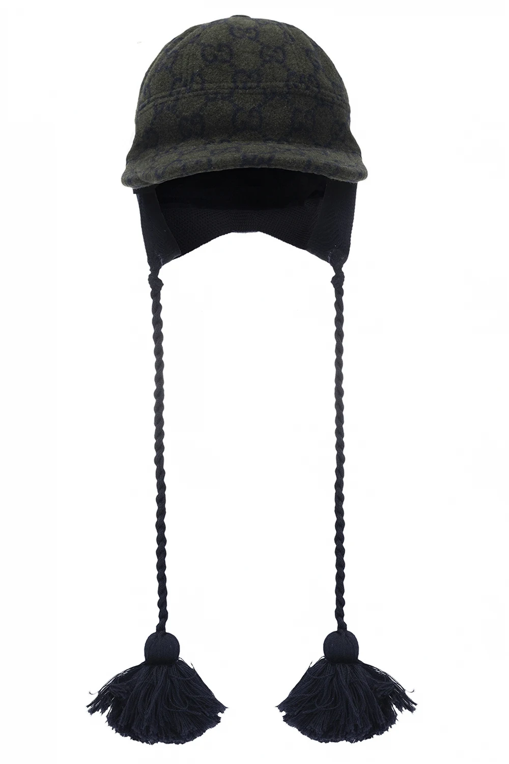 Baseball cap with ear flaps