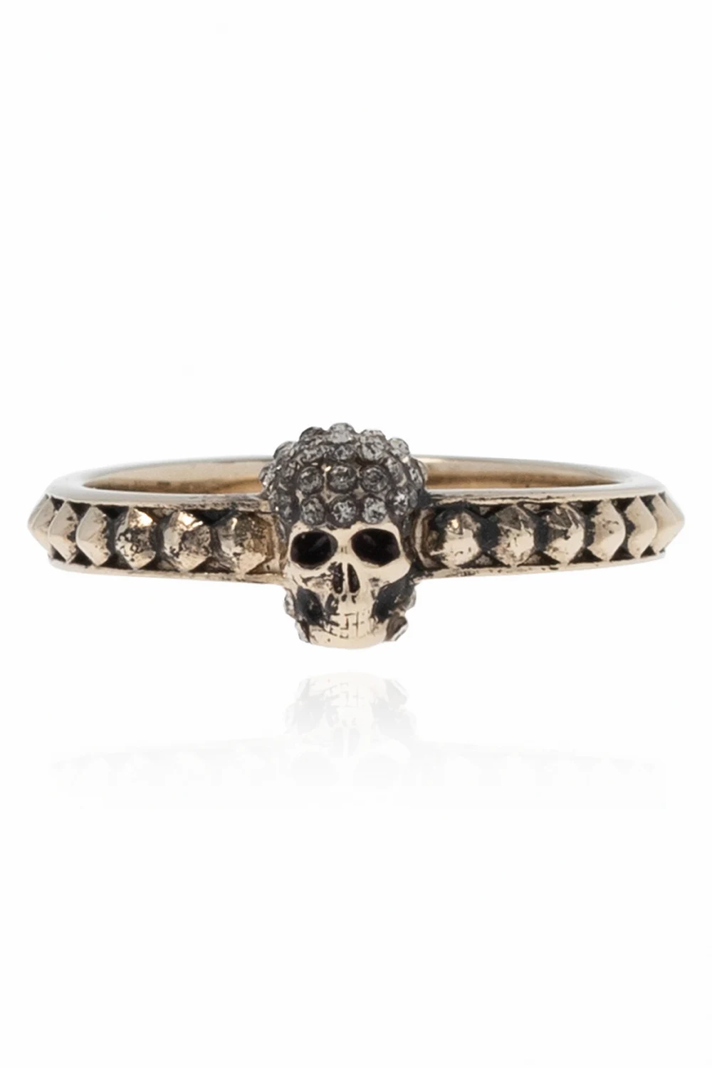 Ring with skull motif