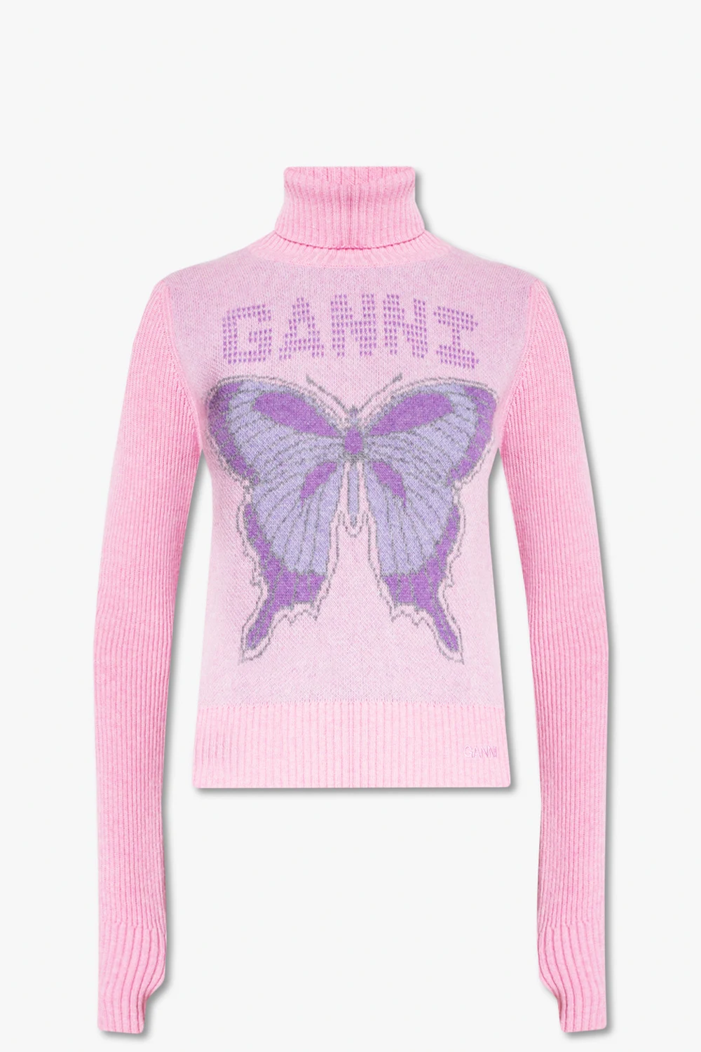 Turtleneck sweater with logo