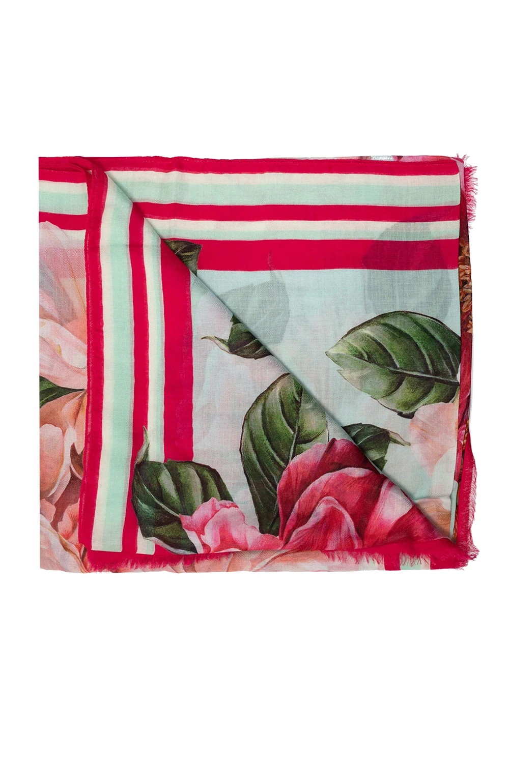 MULTICOLOUR Floral print scarf