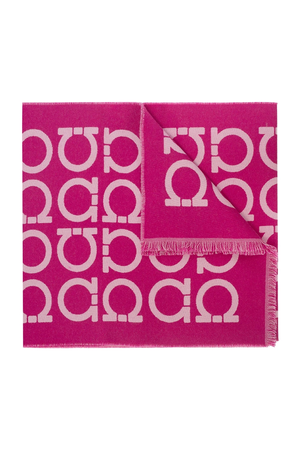 PINK Patterned scarf