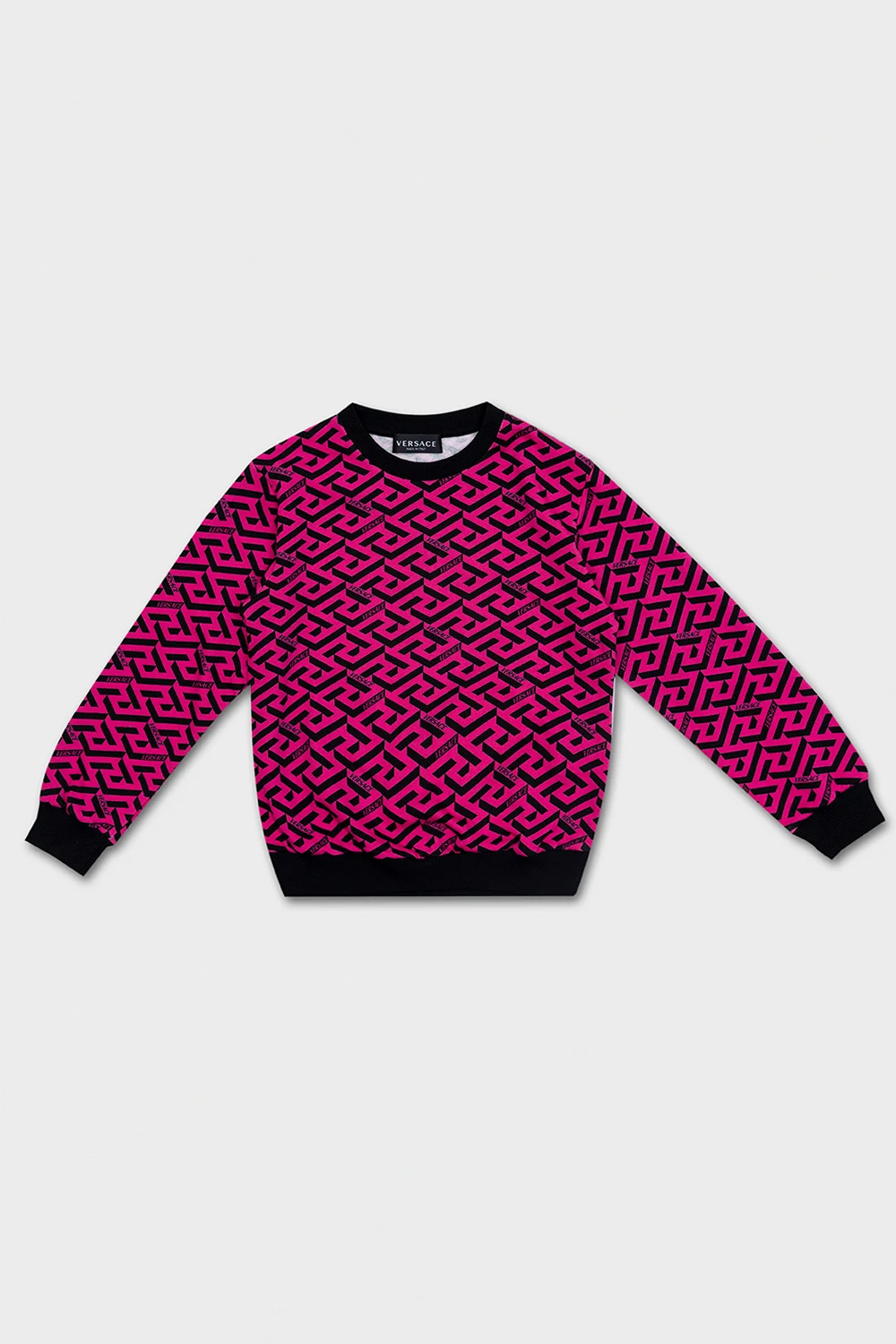 Sweatshirt with La Greca pattern