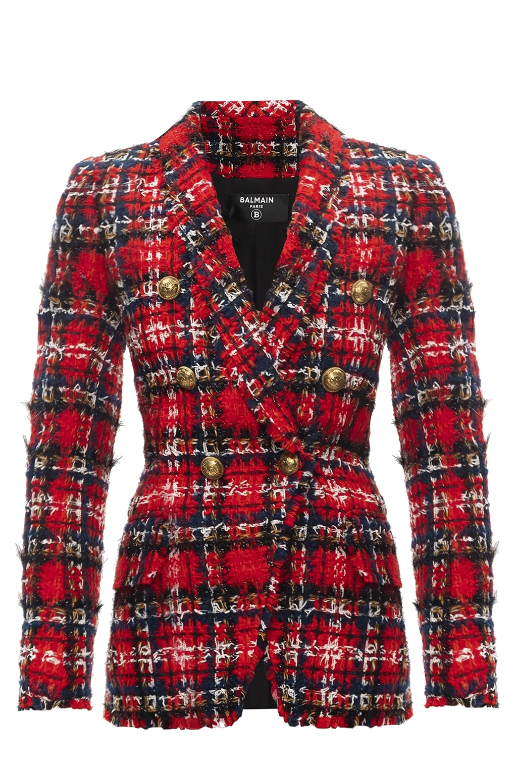 RED Double-breasted blazer