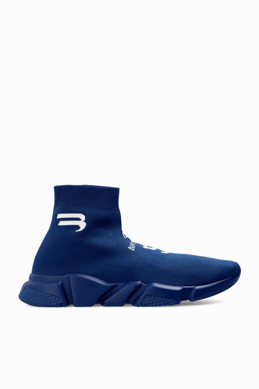 NAVY BLUE ‘Speed LT Soccer’ sock sneakers