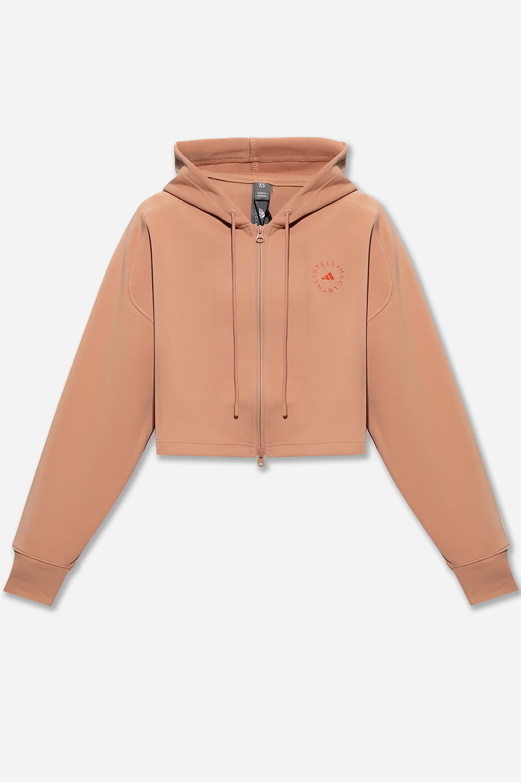 Krótka bluza z kapturem