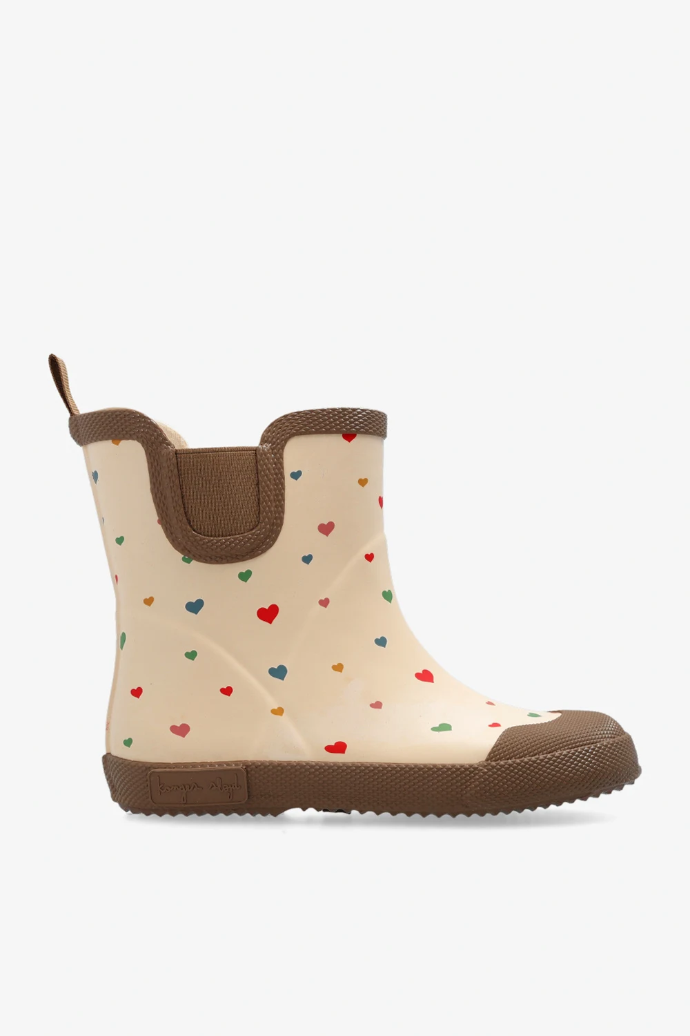 cream ‘Brume’ rain boots