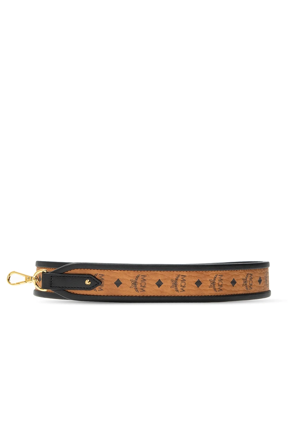 BROWN Bag strap with logo