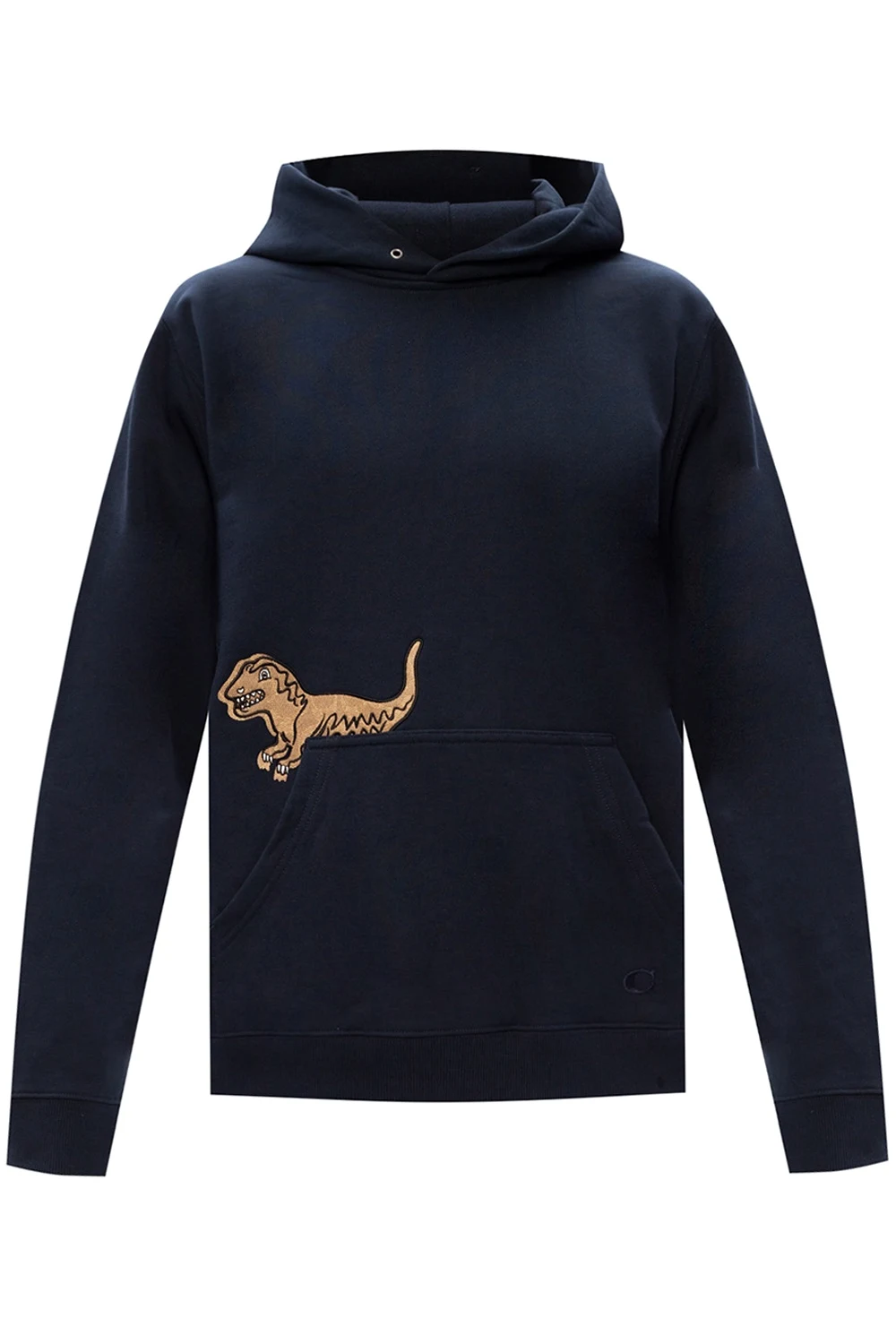 Logo-patched hoodie