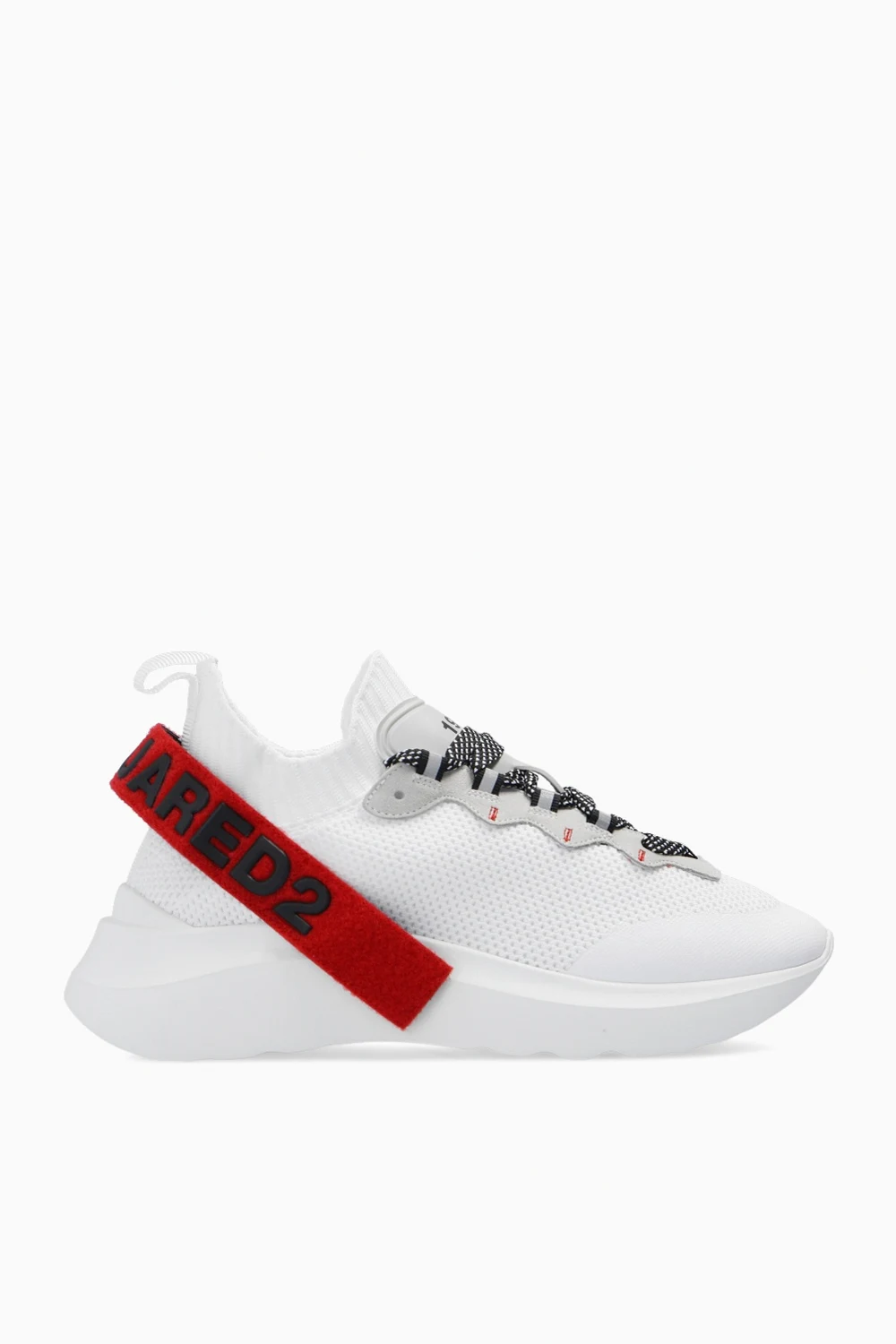 Sznurowane buty sportowe z logo