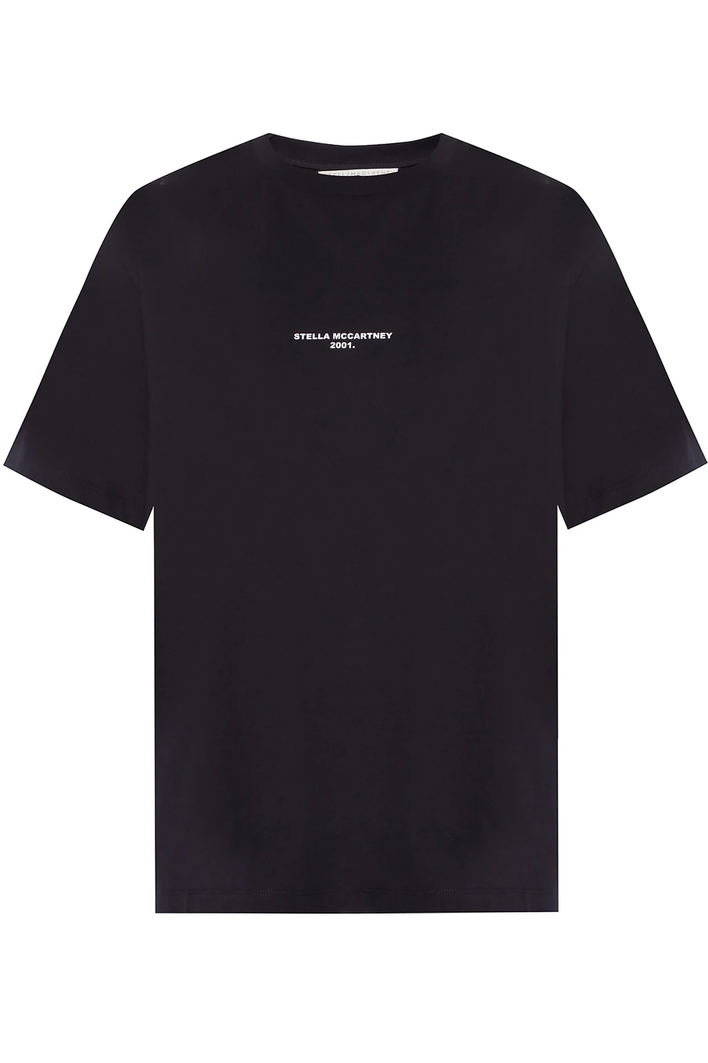 BLACK Logo-printed T-shirt