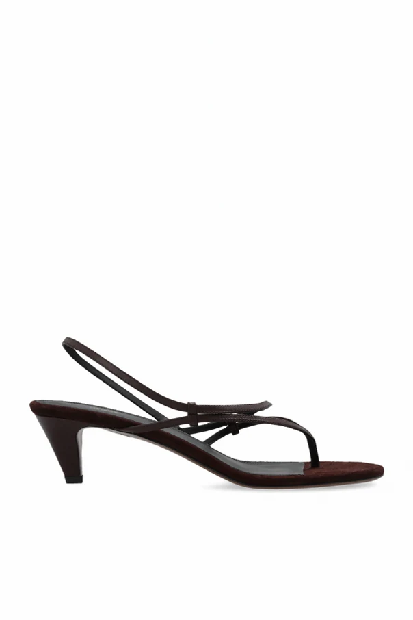 BURGUNDY Heeled sandals 'Safi'