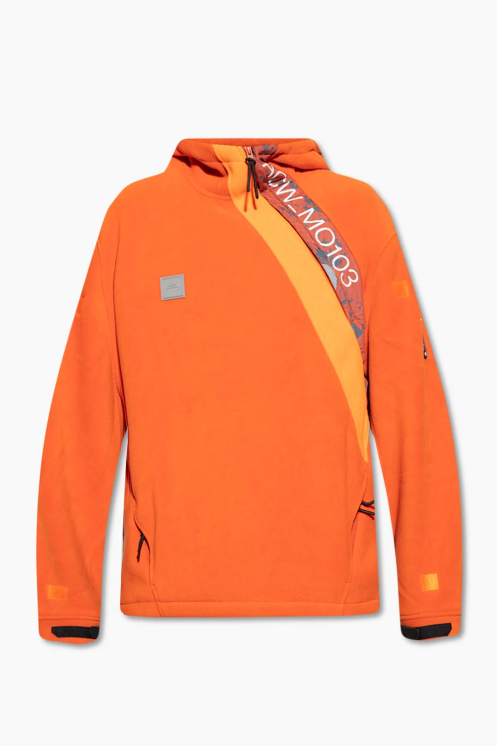 Hooded fleece sweatshirt