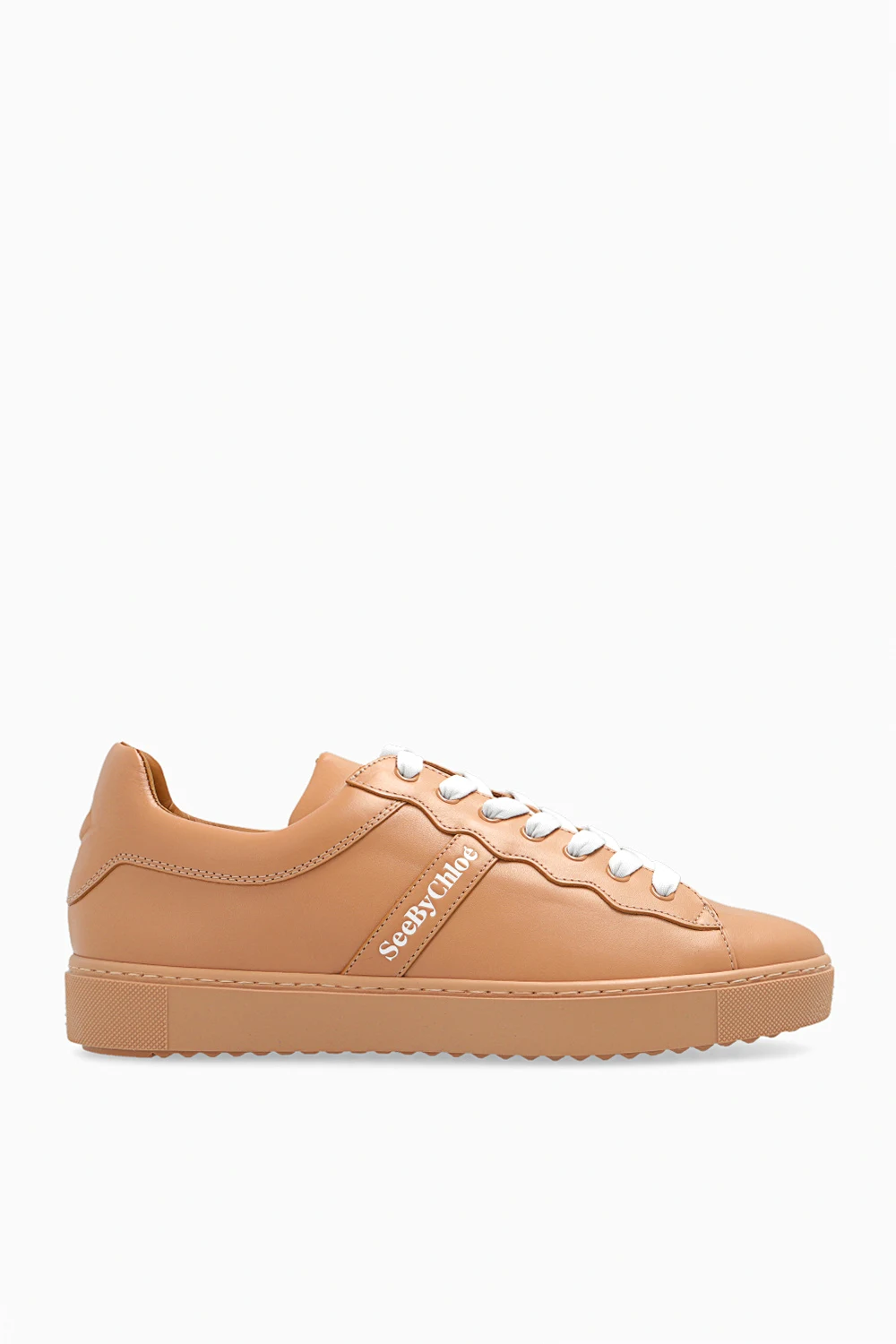 Leather sneakers