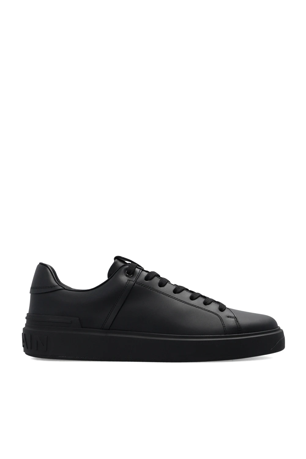 BLACK Lace-up sneakers