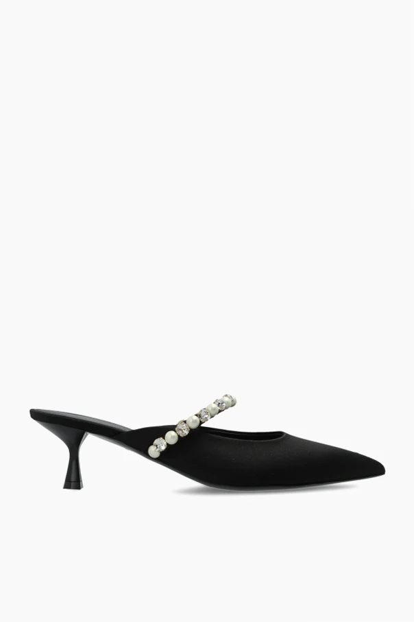 BLACK ‘Elsa’ heeled shoes