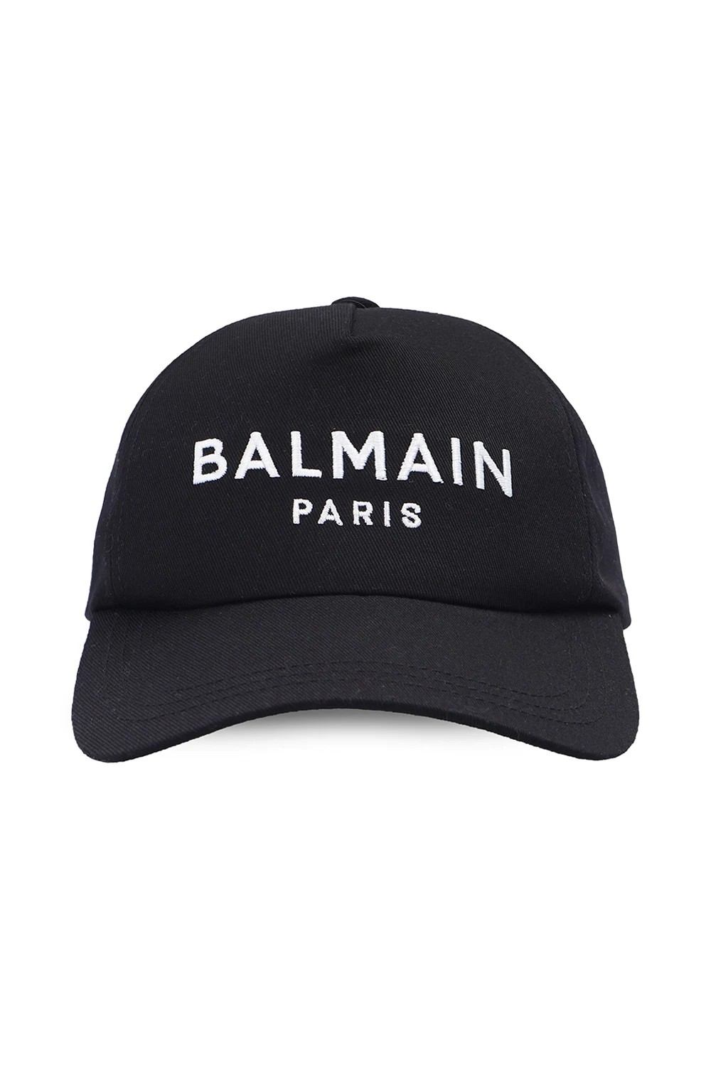 BLACK Baseball cap with logo
