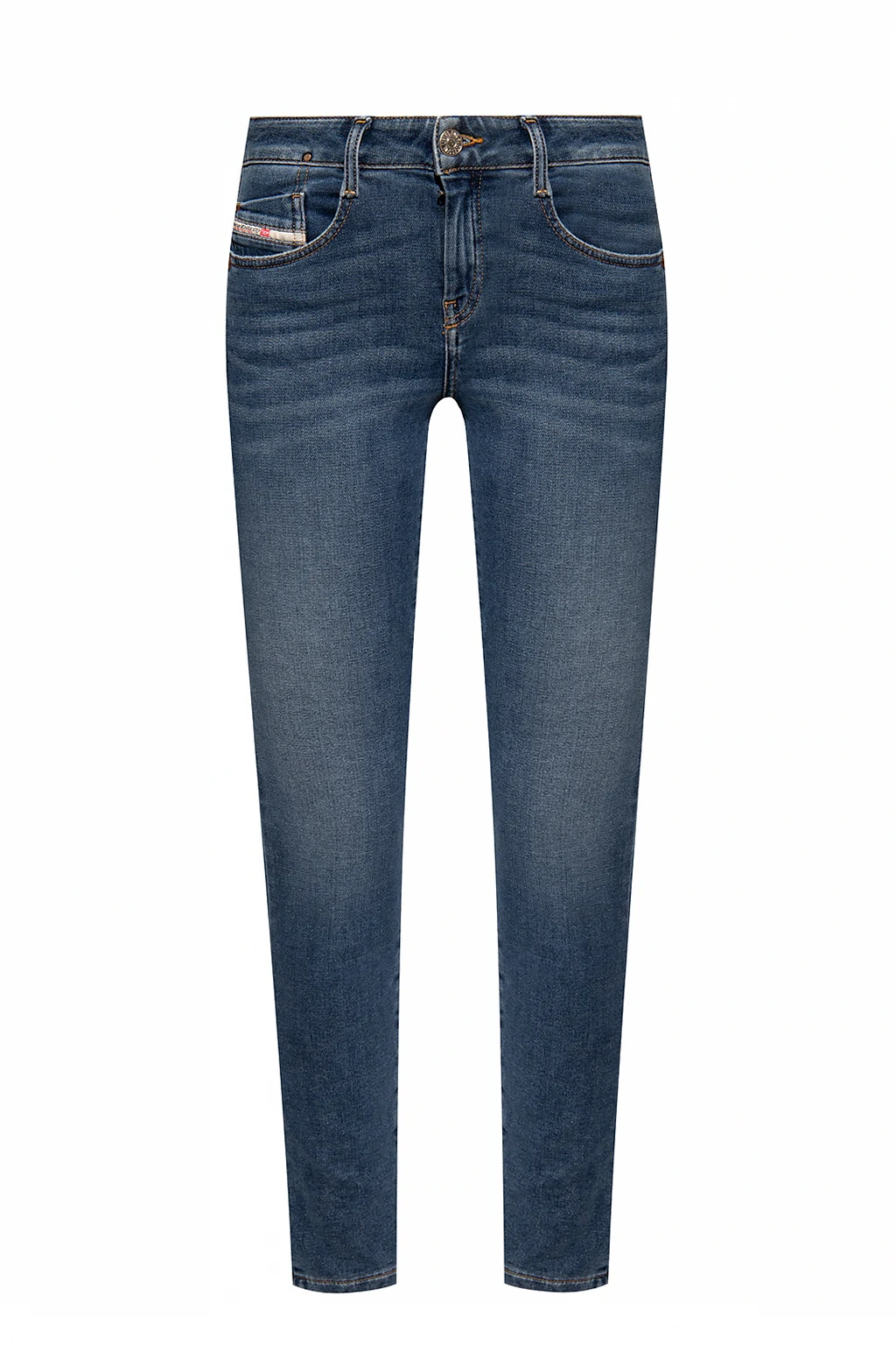 BLUE ‘D-Ollies’ jeans with logo