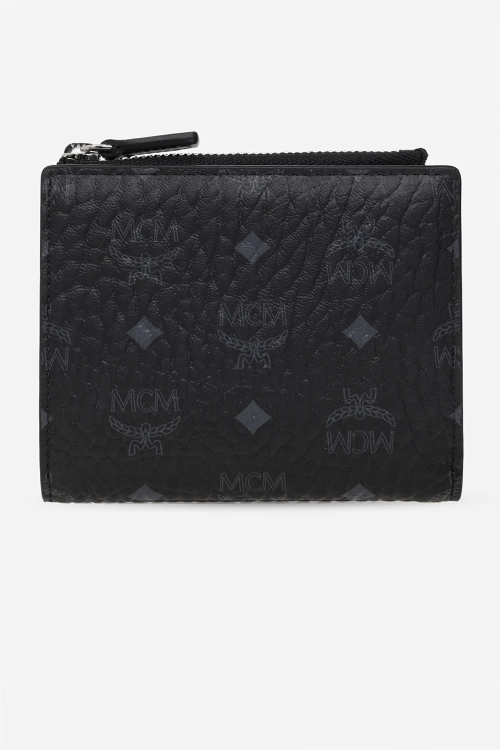 BLACK Wallet with monogram