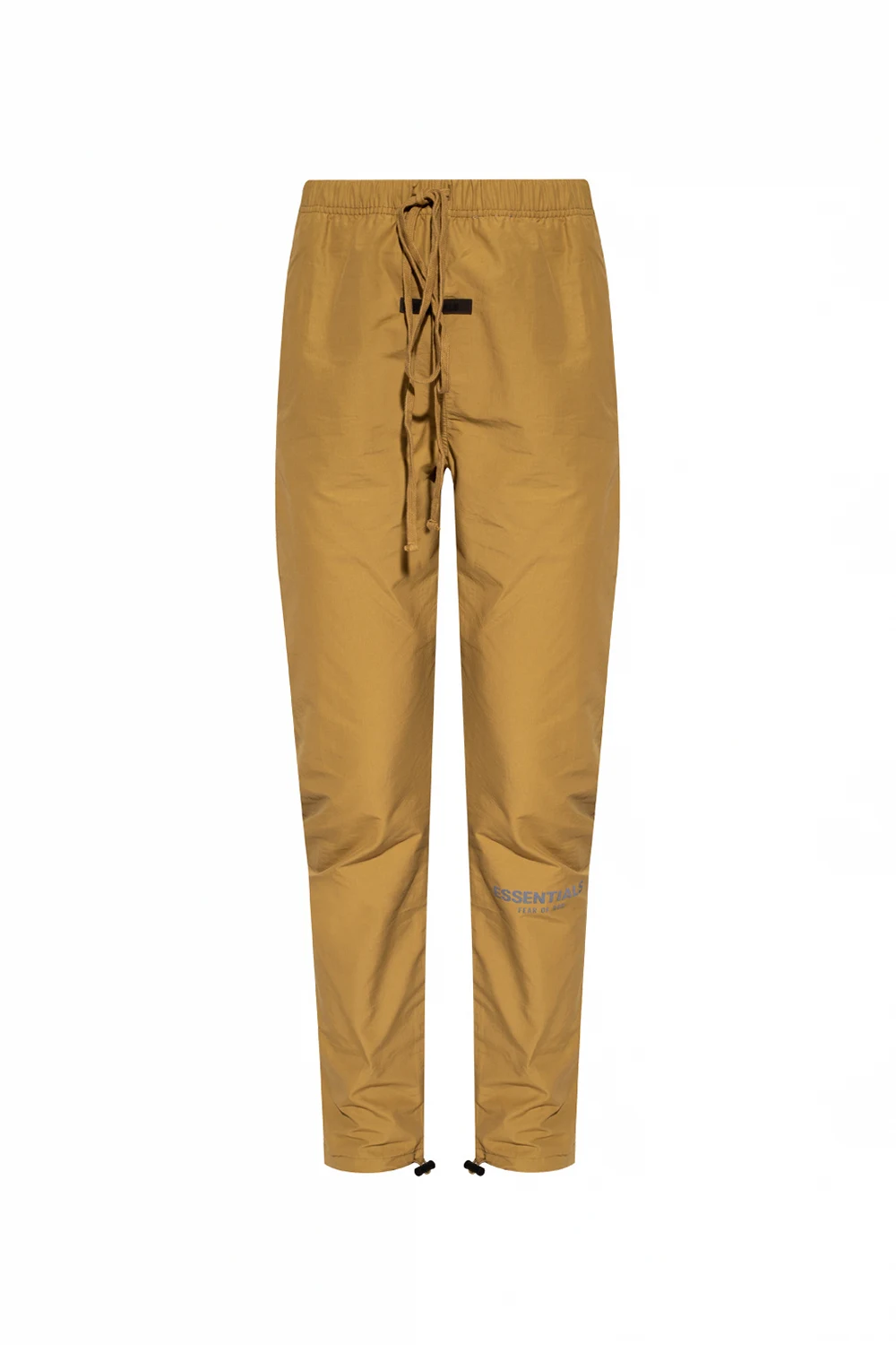 Trousers with reflective logo