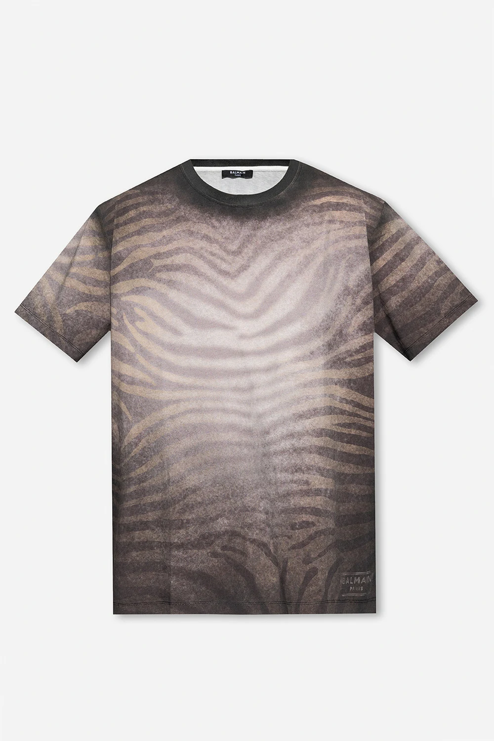 BROWN T-shirt with animal motif