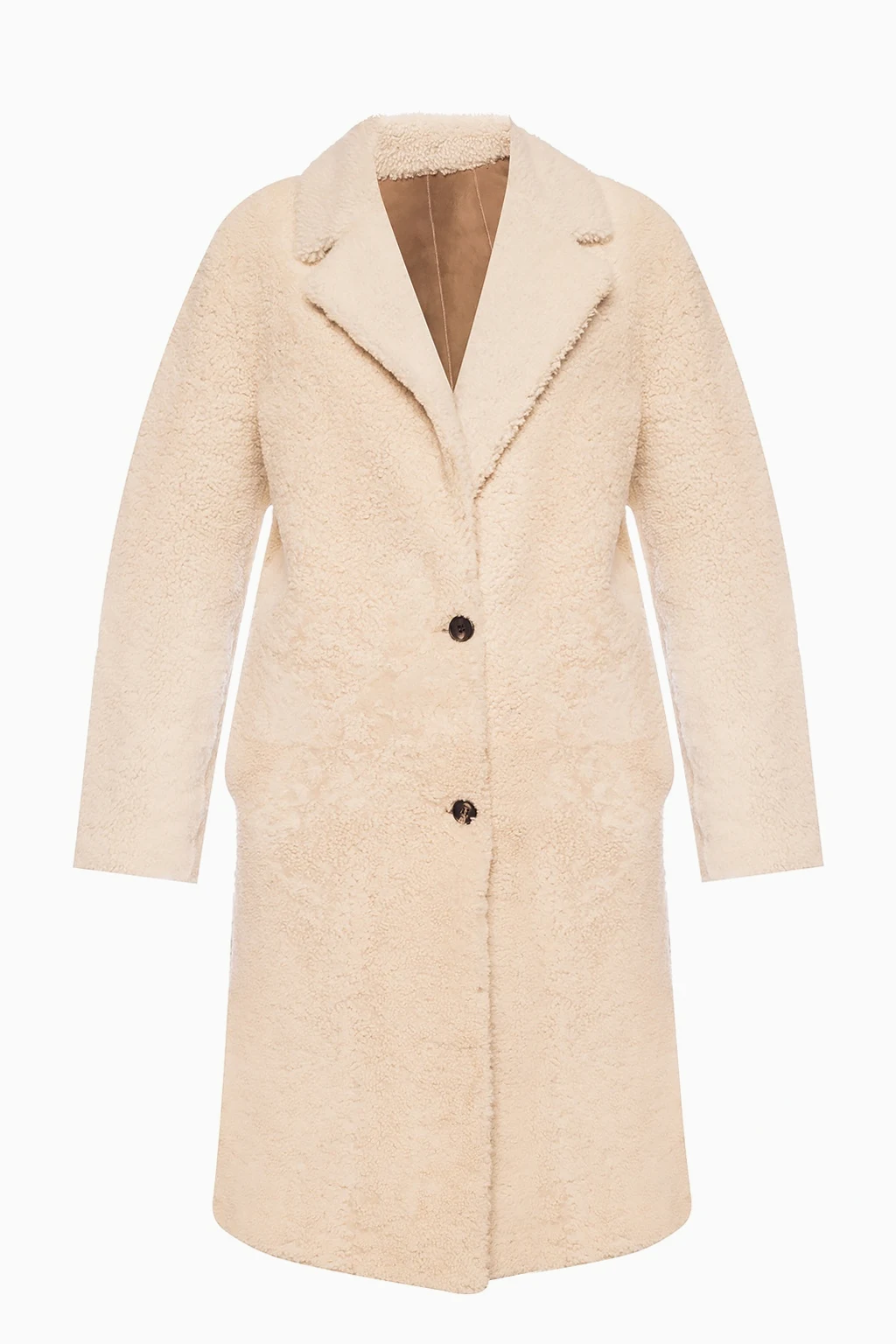 cream ‘Tia’ shearling jacket