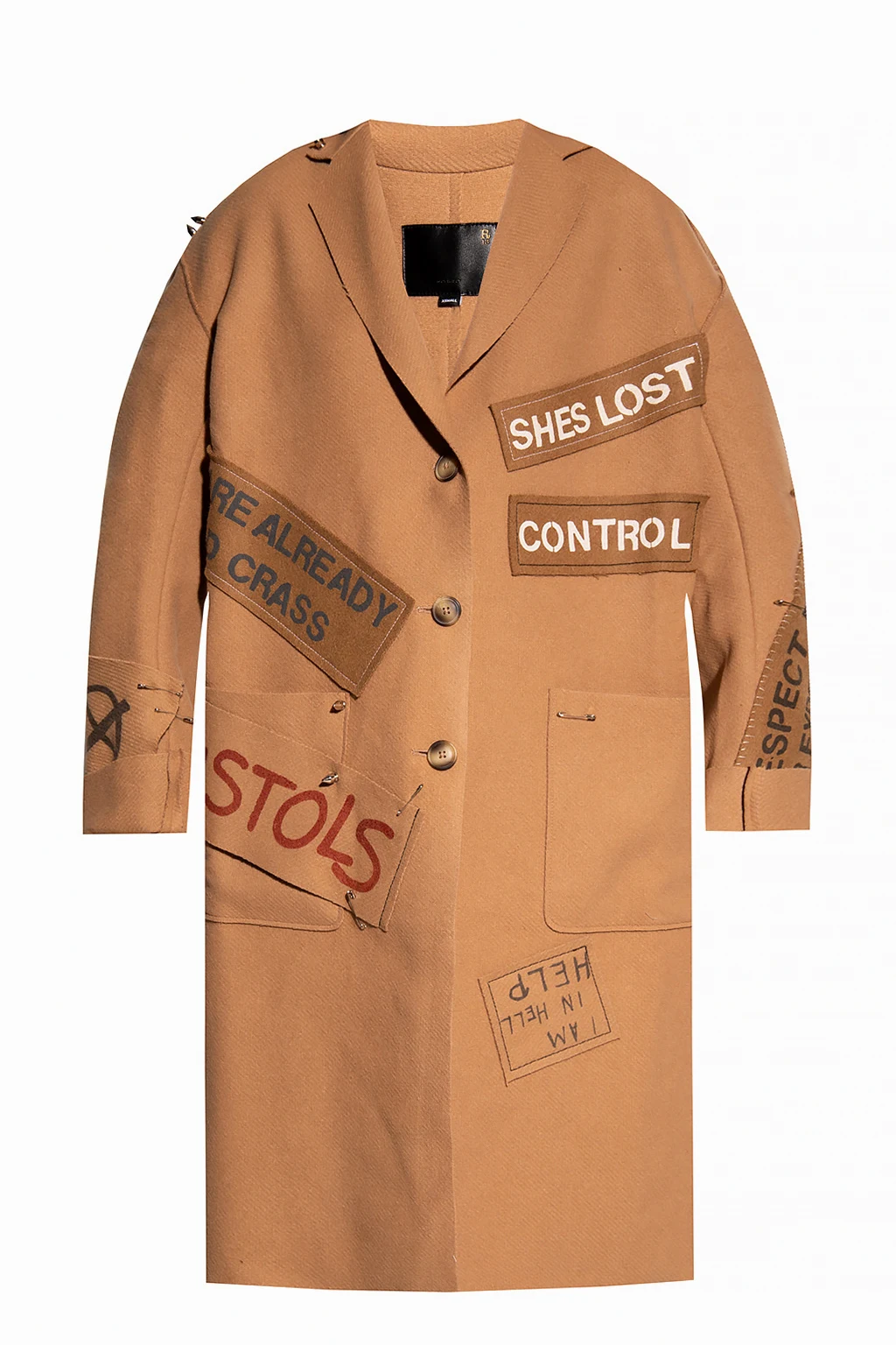 Patched coat
