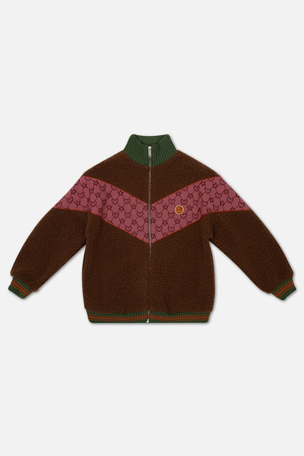 Faux-fur jacket