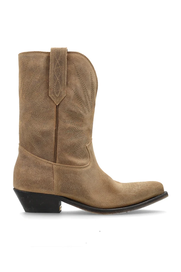 BROWN ‘Wish Star Low’ heeled ankle boots