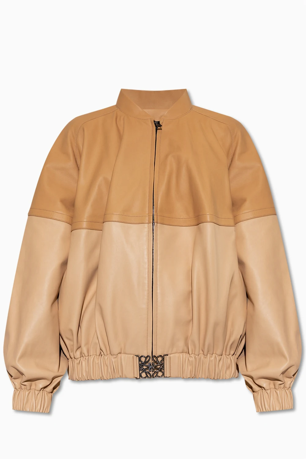 Kurtka skórzana typu 'bomber'