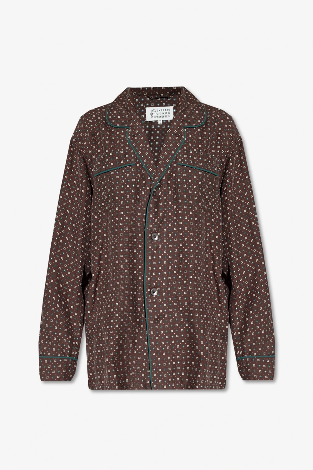 Silk pyjama shirt