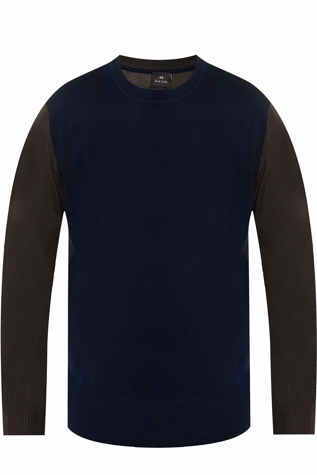 NAVY BLUE Sweater with logo