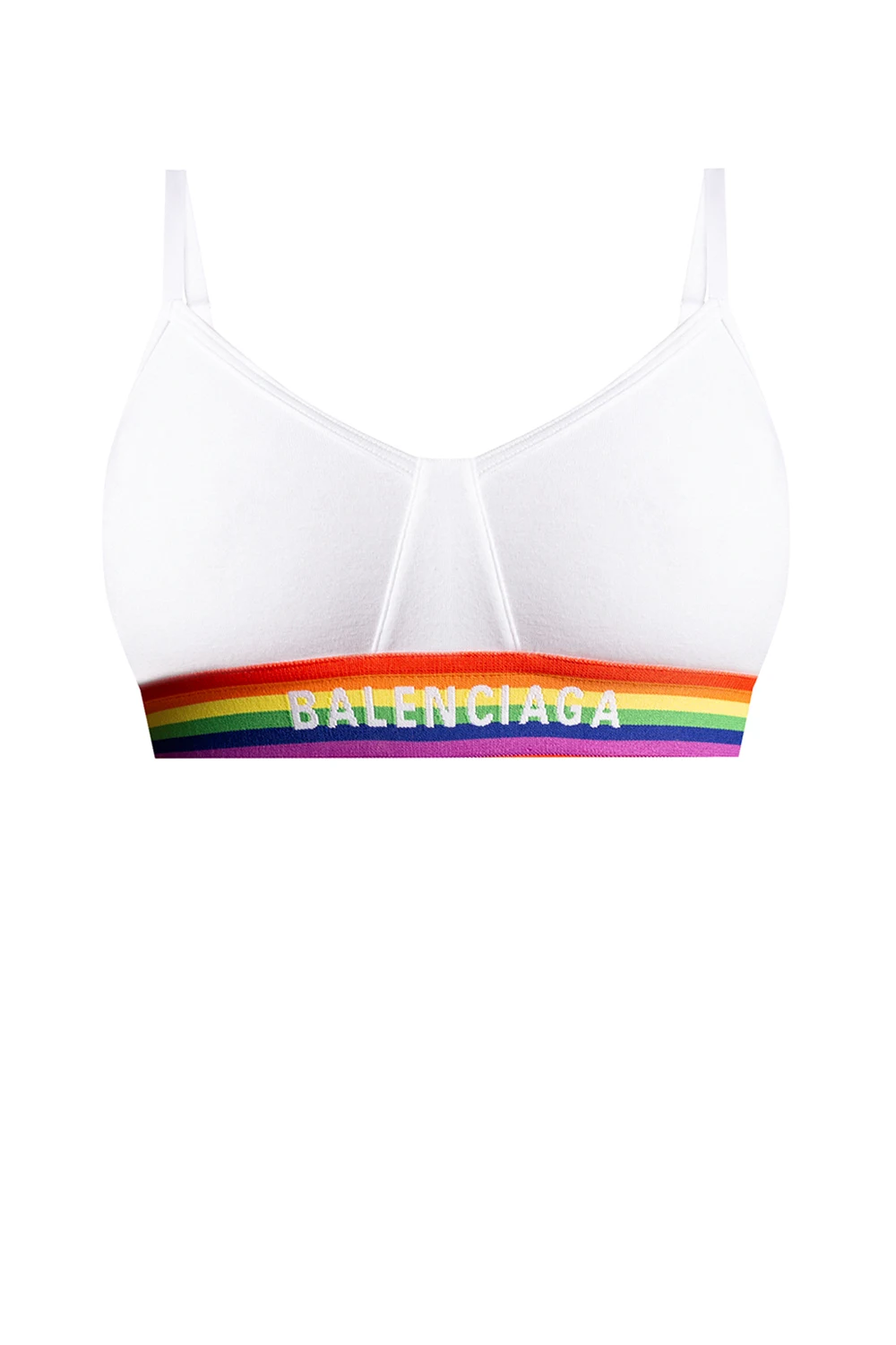 Bra with logo