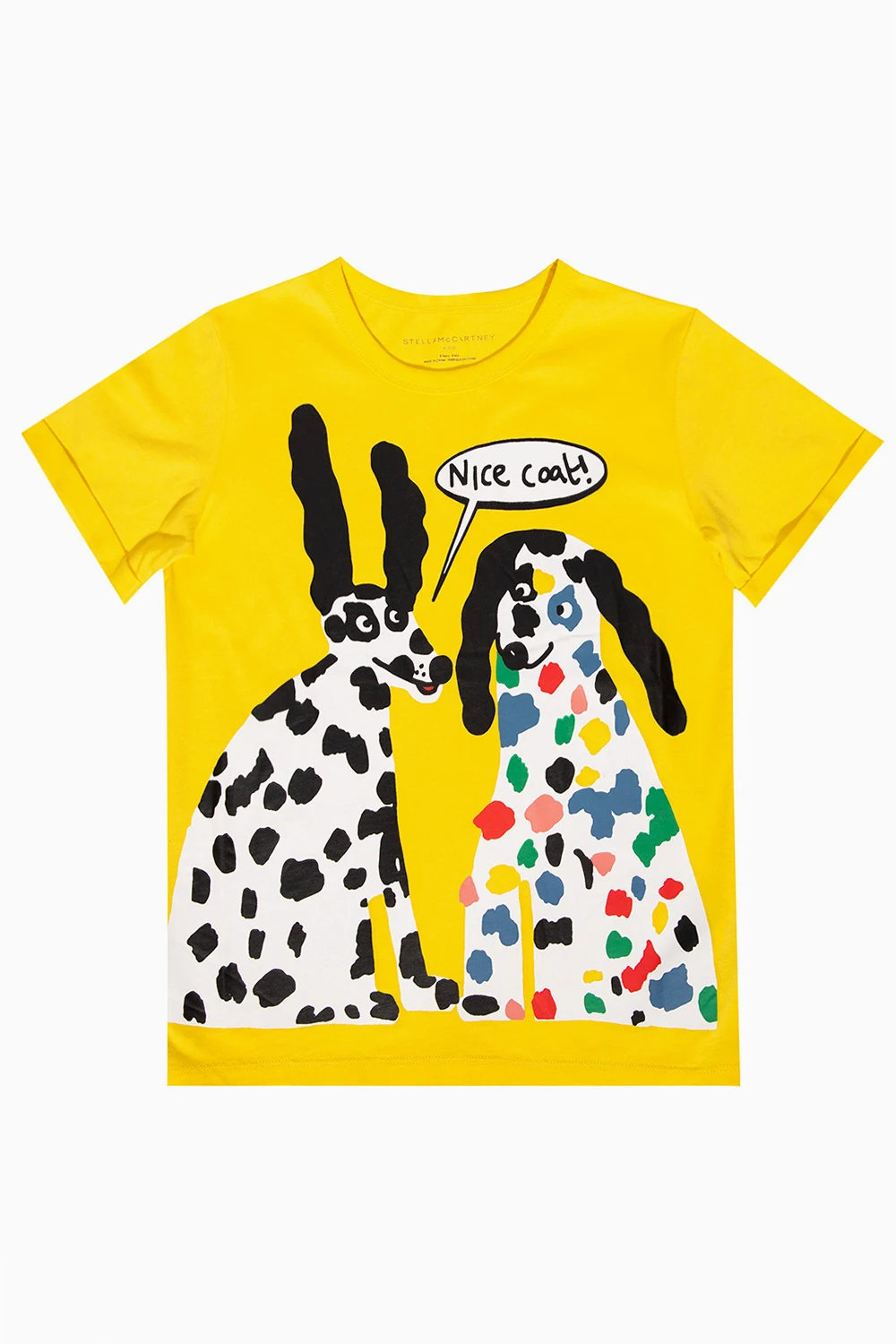 YELLOW  Printed T-shirt
