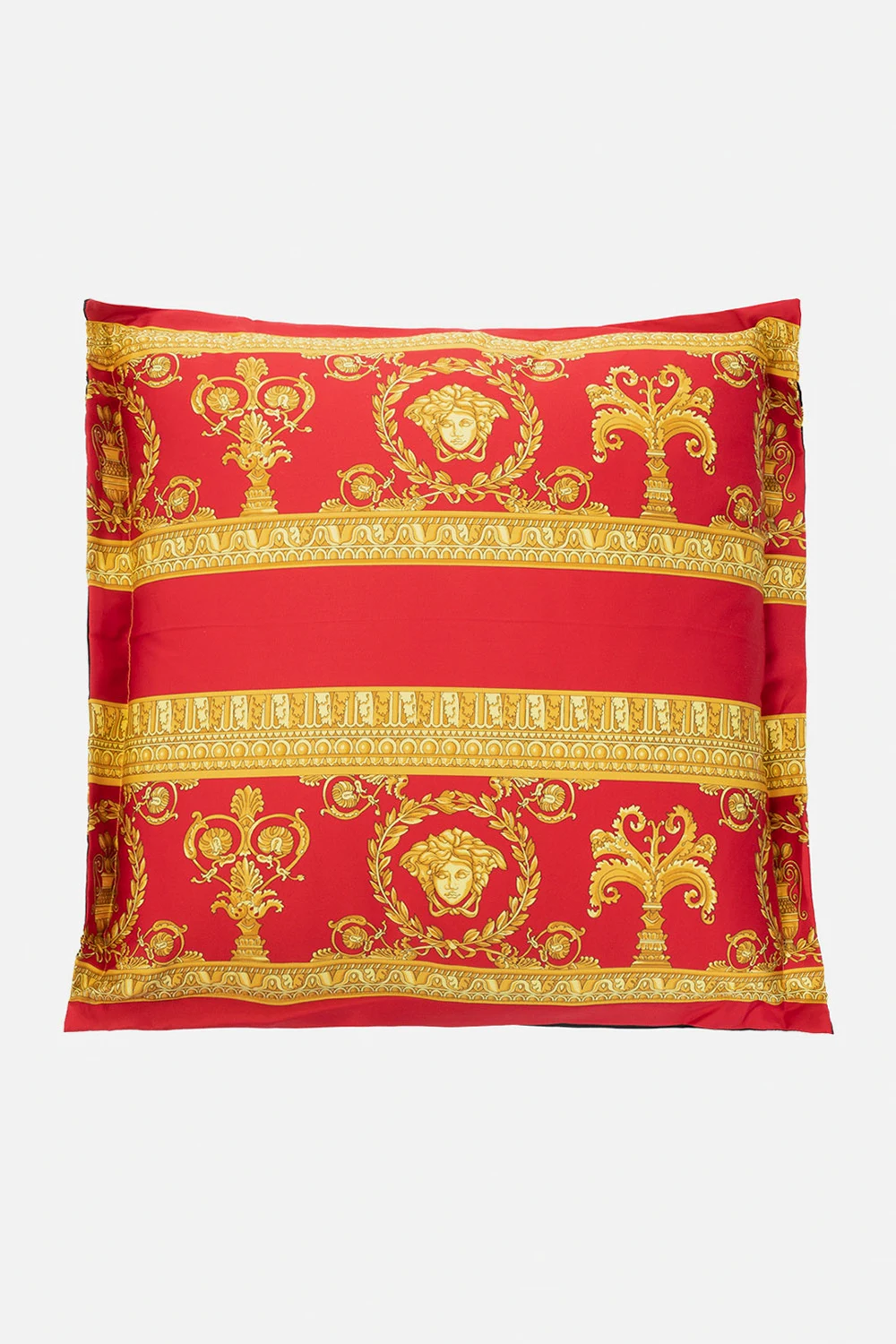 RED Patterned pillow