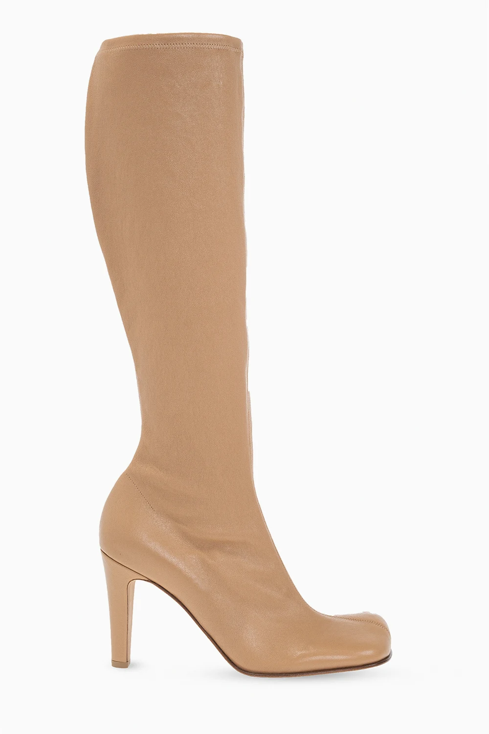 ‘Bloc’ heeled knee-high boots
