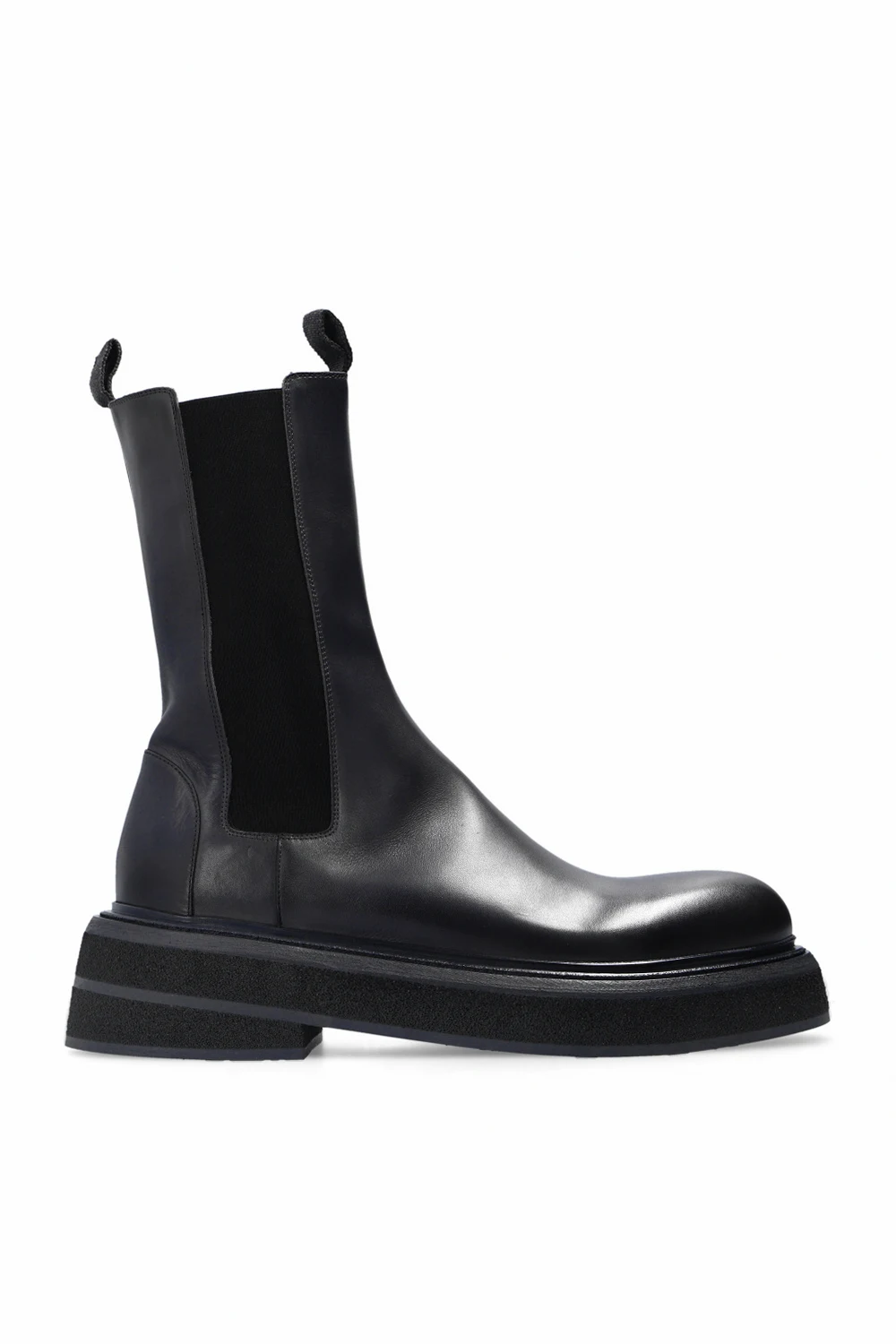 Platform ankle boots