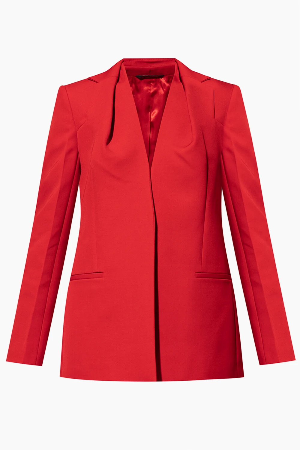 Blazer with notch lapels