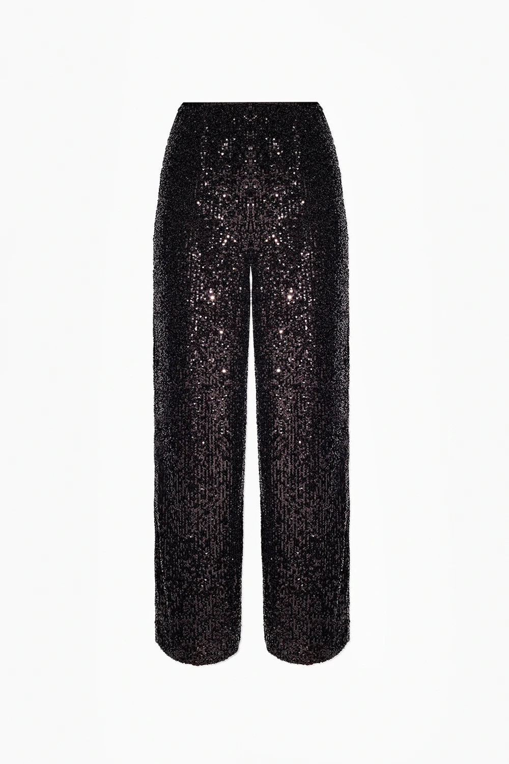 BLACK ‘SittiaGZ’ sequinned trousers