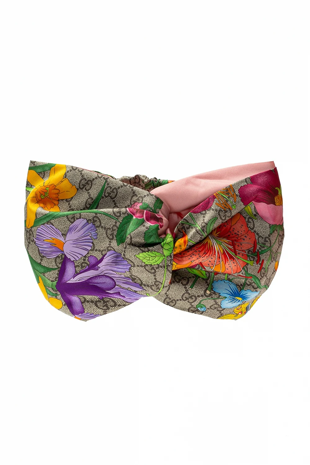 Flora print headband