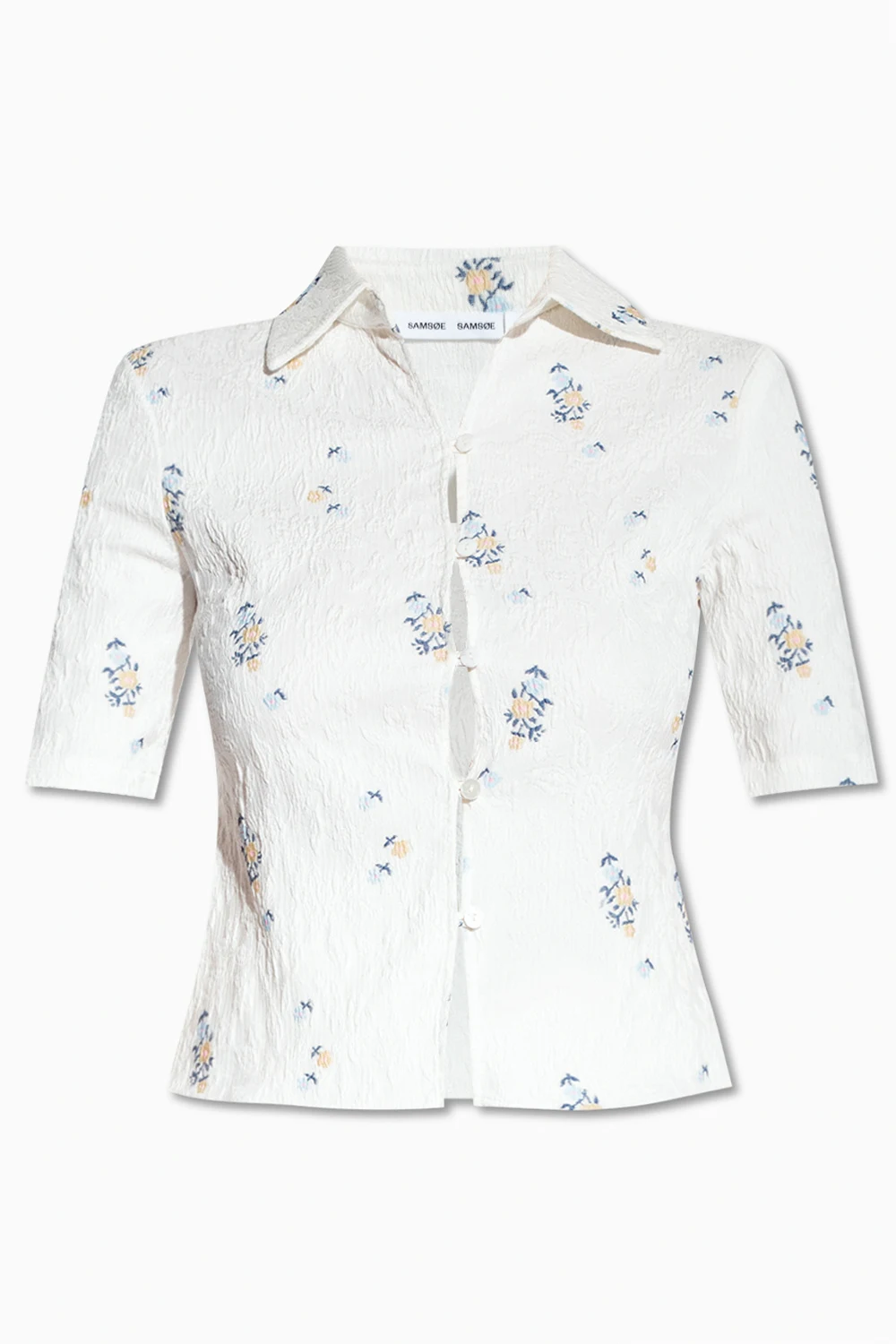 WHITE ‘Mariah’ floral shirt