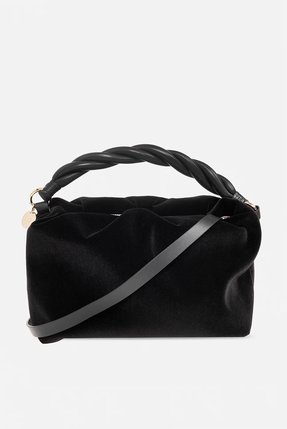 Velvet handbag