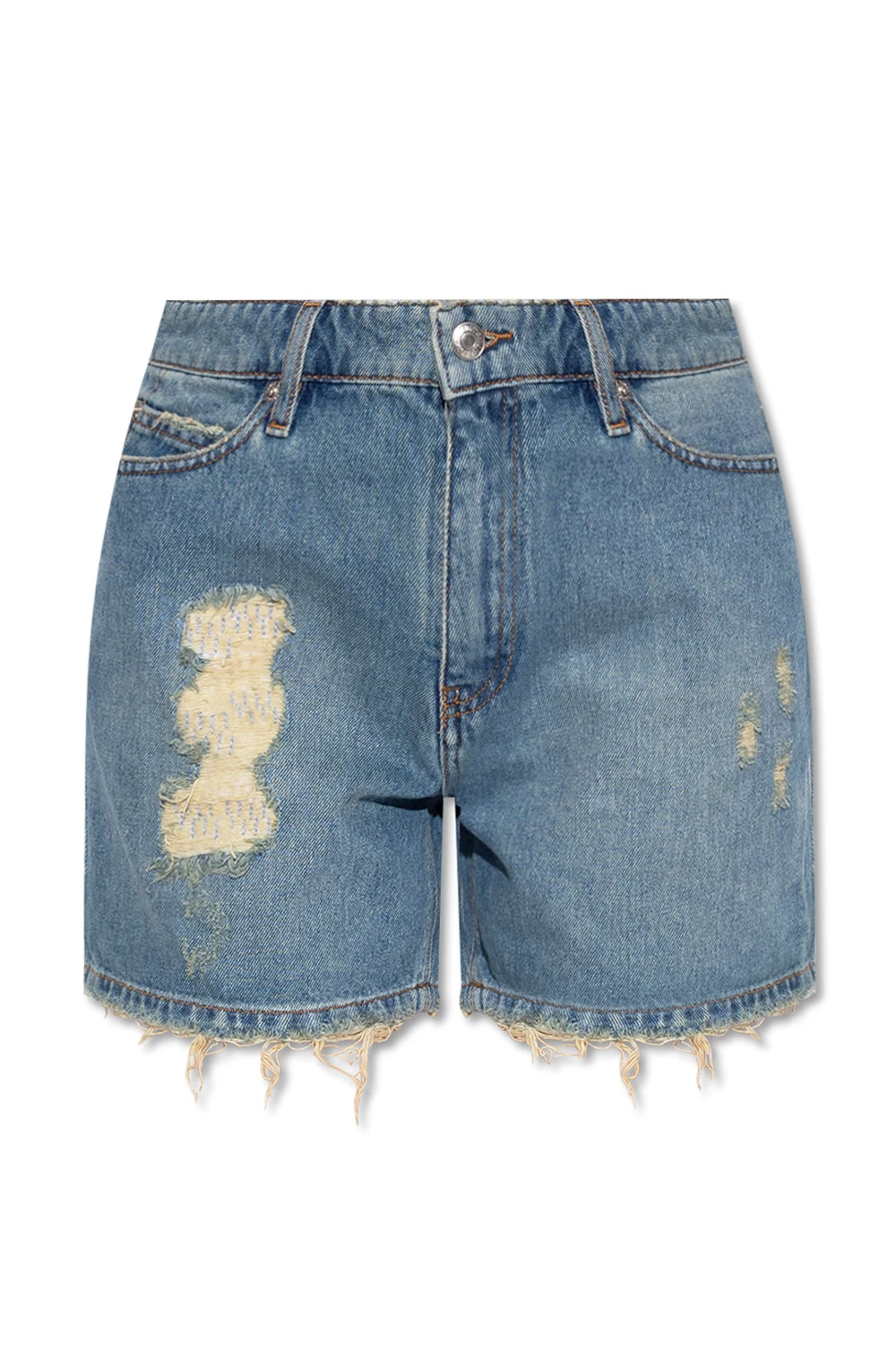 ‘Tomboy’ denim shorts