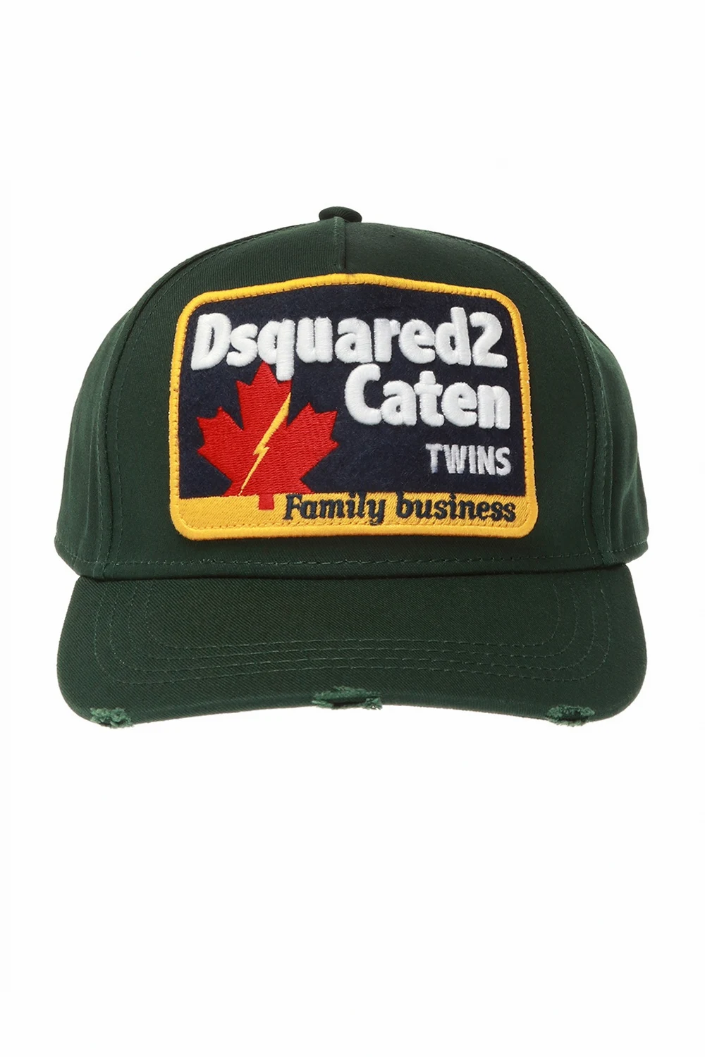 GREEN Baseball cap with logo