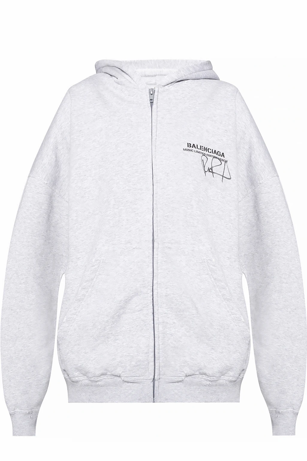 Logo-printed hoodie