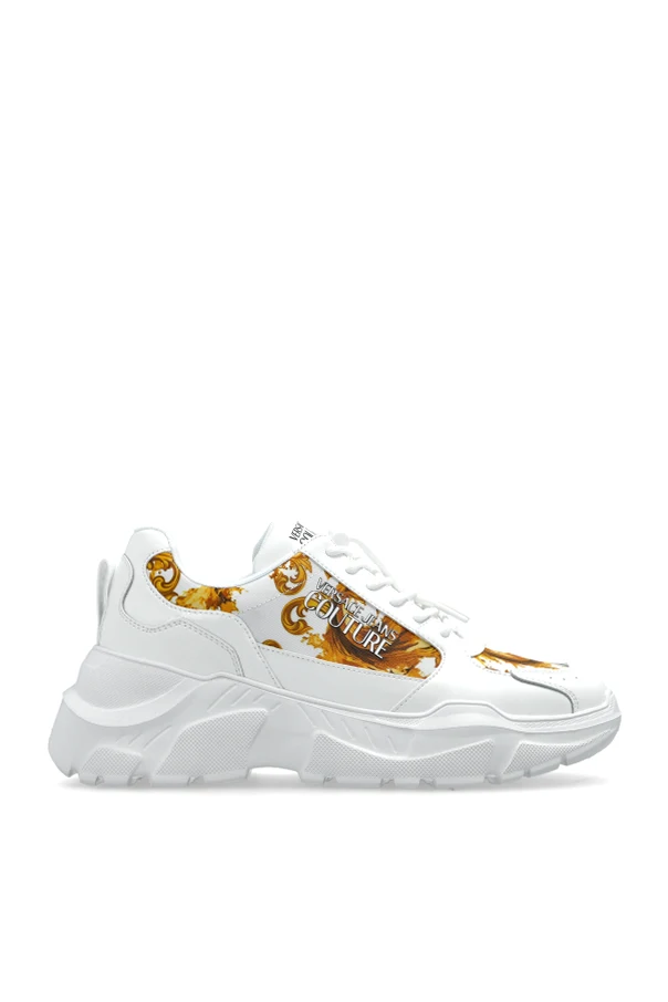 BIAŁY  Buty sportowe ze wzorem `barocco`