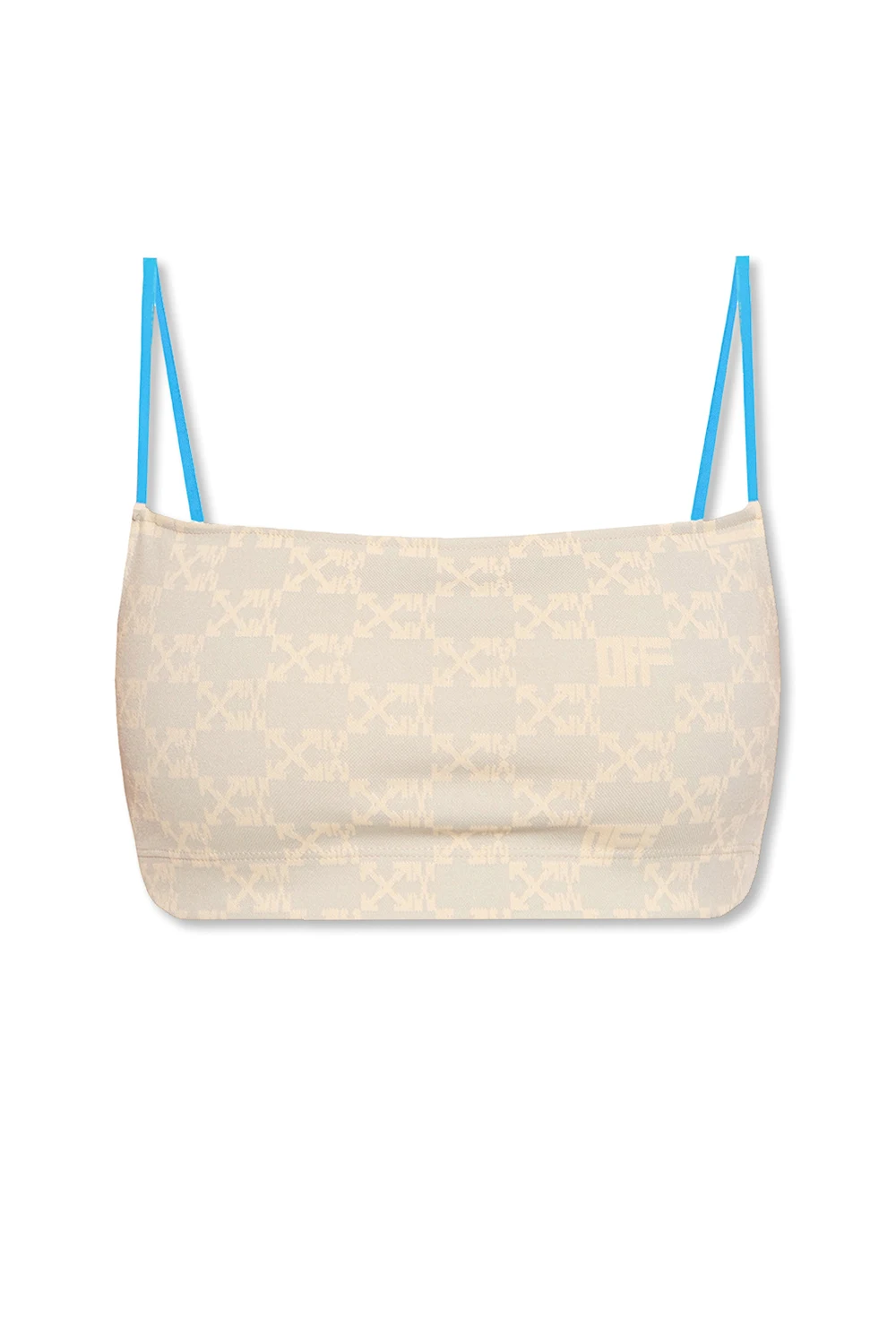 Cropped top with monogram