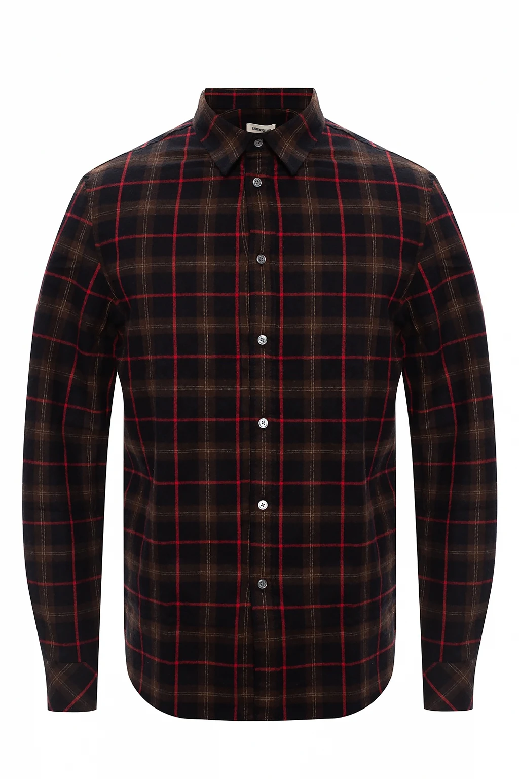 BLACK Checked shirt